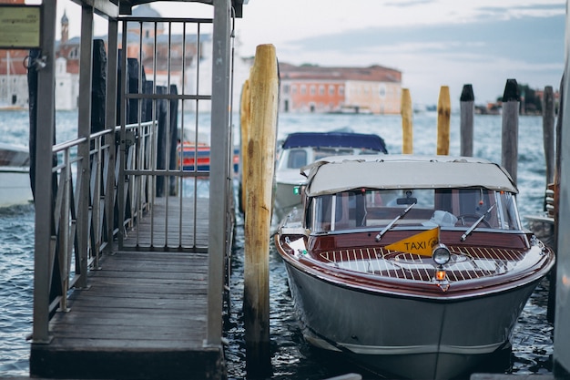 Venice boat taxi