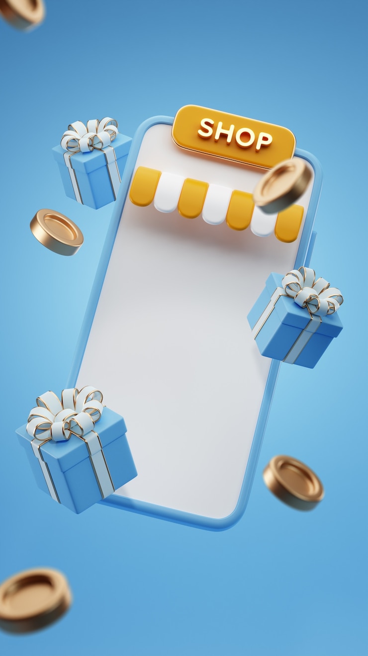 Free Photo vertical banners for sales promo