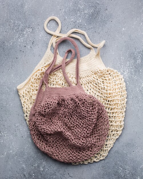 Crocheting Bag Pattern And Equipment . Stock Photo, Picture and Royalty  Free Image. Image 25364050.