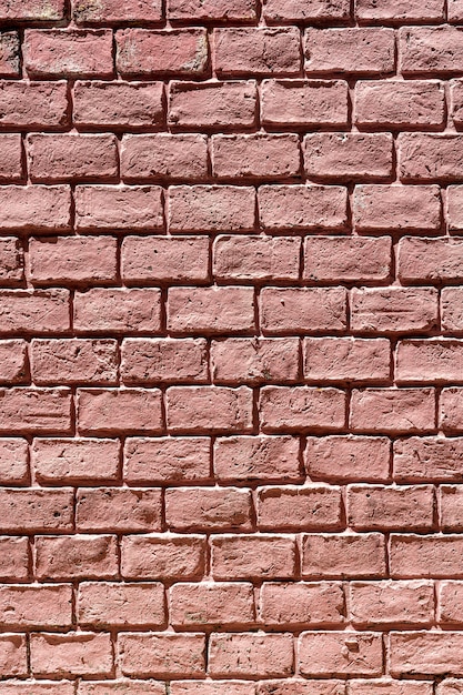 Vertical copy space brick wall background