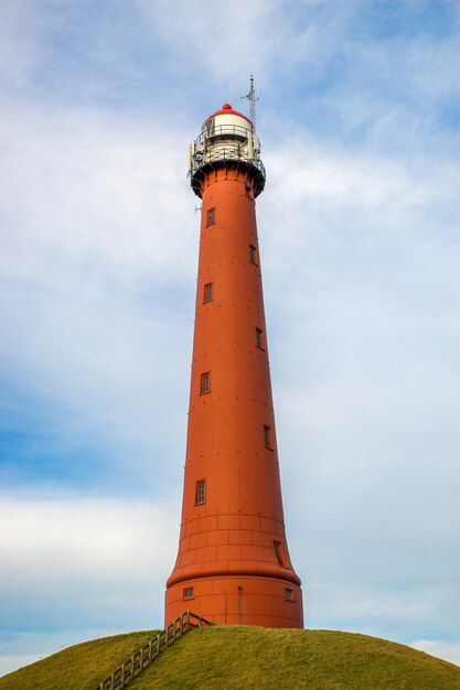 Vertical shot of the Ponce de Leon Inlet Lighthouse & Museum Ponce