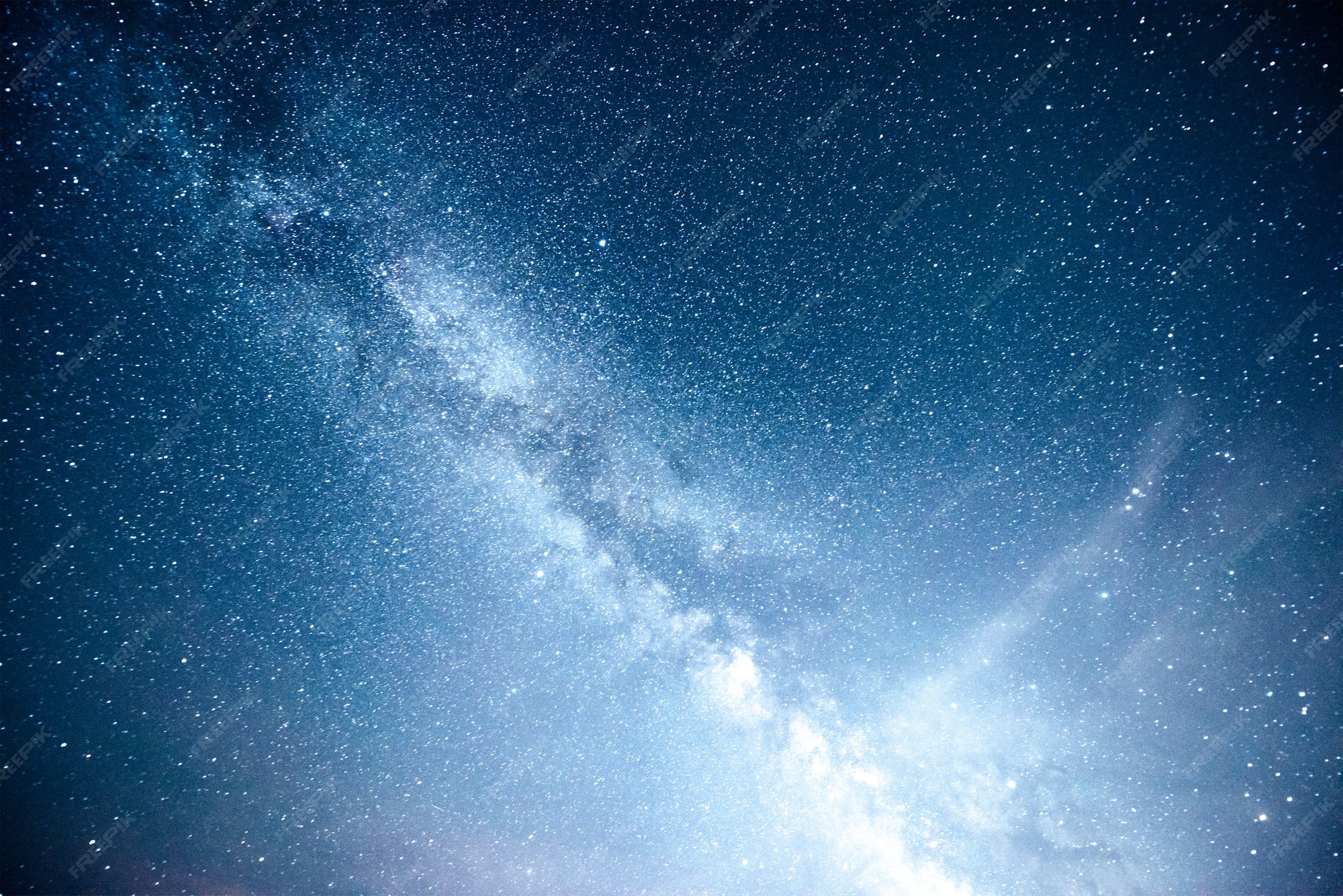 Free Photo Vibrant Night Sky With Stars And Nebula And Galaxy