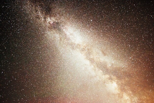 星と星雲と銀河の活気に満ちた夜空。