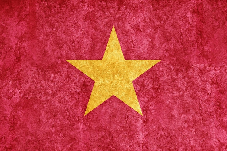 免費 Photo 越南金屬國旗, 質感國旗, 格朗奇國旗