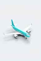 Free photo view of 3d airplane