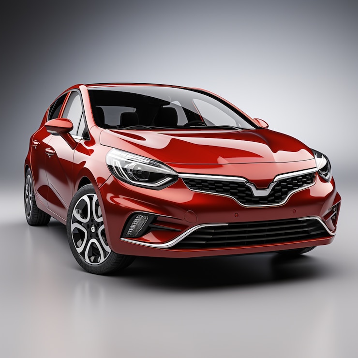 Free Photo view of 3d car