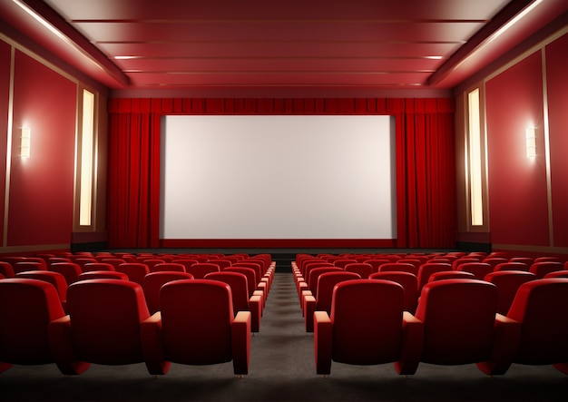 Вид на зал 3D-кинотеатра