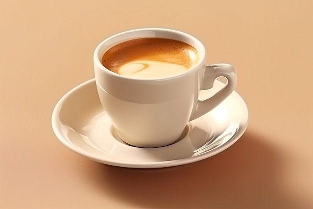 3D 커피 컵의 보기