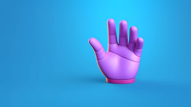 Visualizzazione della mano 3D