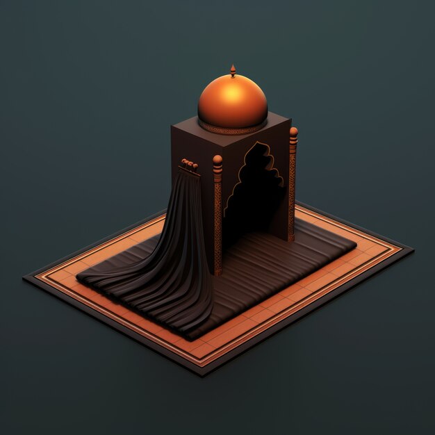 Вид на 3d место для молитвы