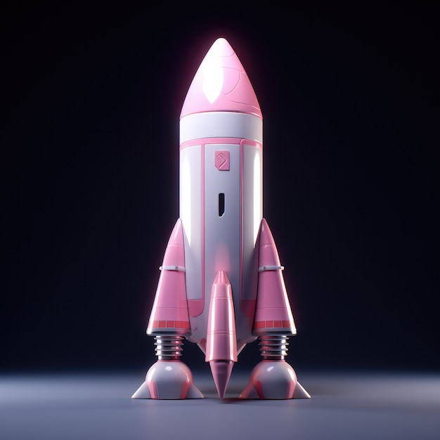 3D 우주 로켓 모델의 전망