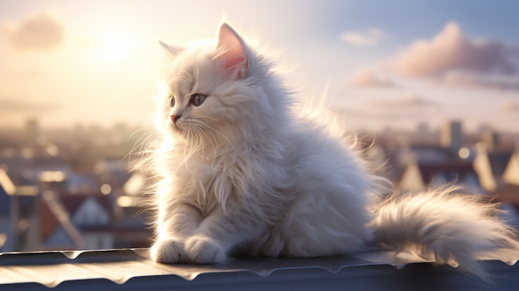 Бесплатный Фотография вид очаровательного котенка