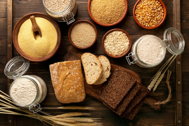 view of allergens commonly found in grains
