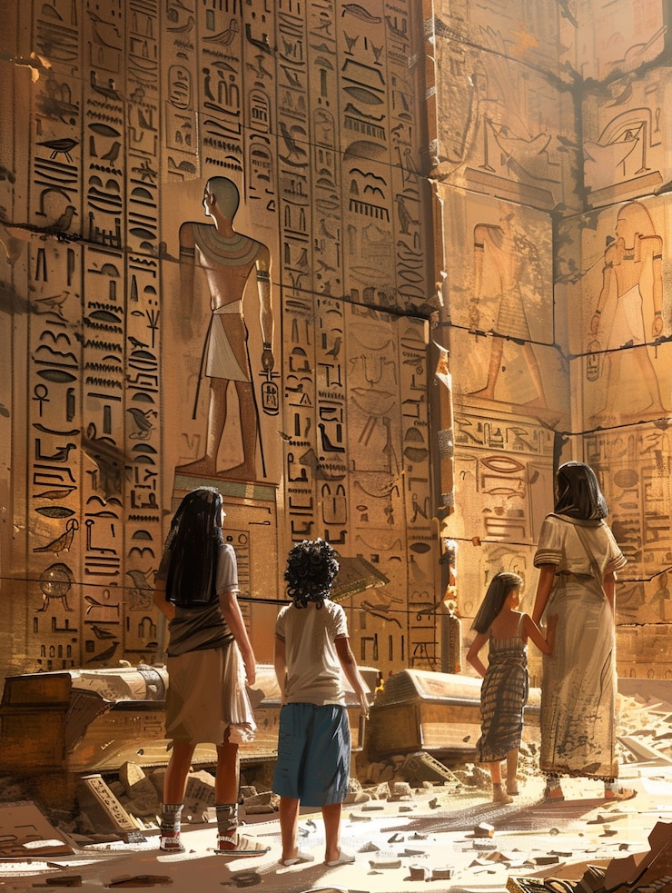 Free Photo view of ancient egyptian civilization and culture