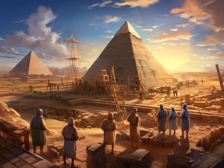 Free Photo view of ancient egyptian civilization and culture