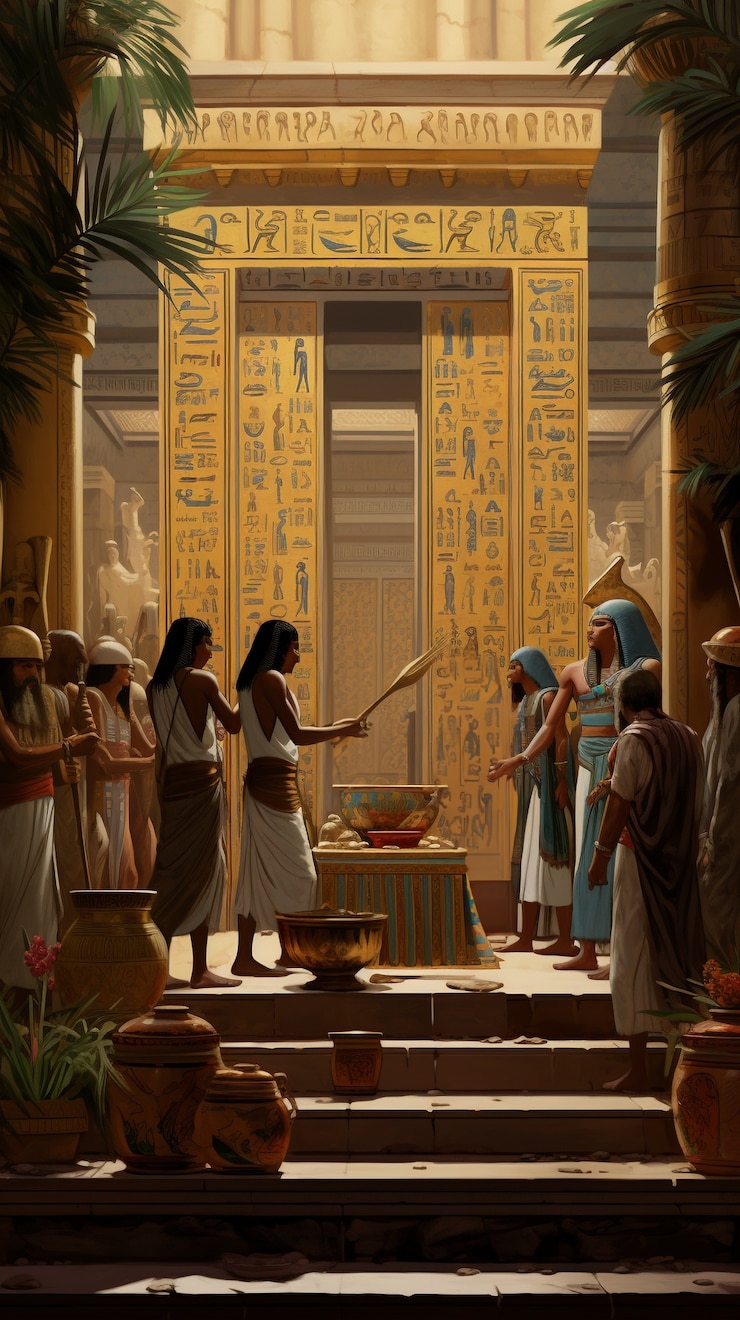 Free Photo view of ancient egyptian civilization and culture