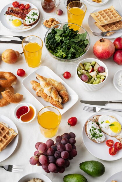 맛있는 음식과 함께보기 위 배열