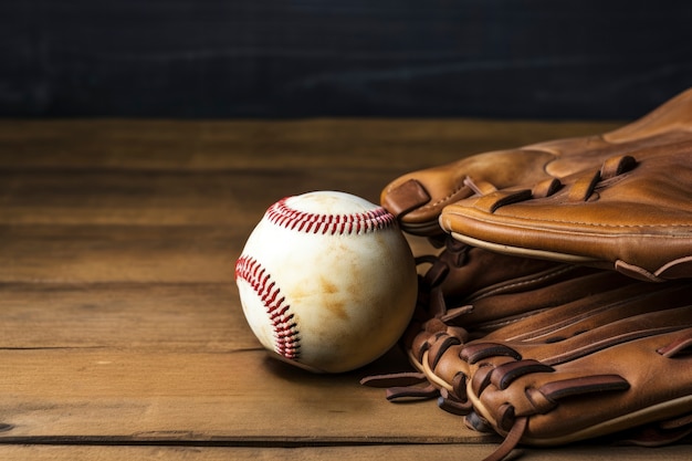 Free photo view of baseball ball