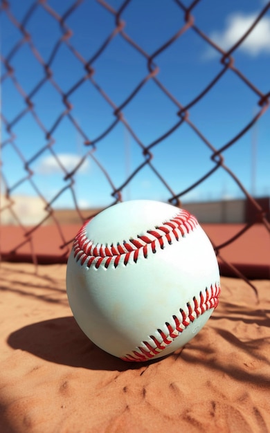 Foto gratuita vista di una palla da baseball