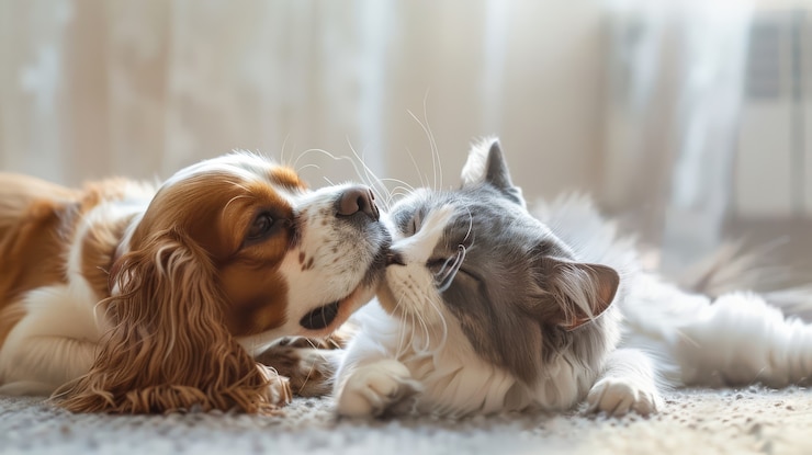 無料Photo 猫と犬が友達であるという見方