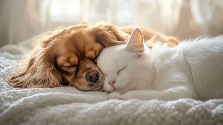 無料Photo 猫と犬が友達であるという見方