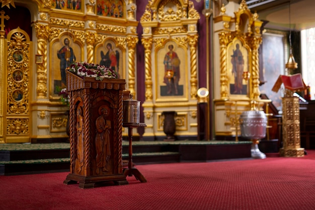 Foto gratuita vista degli elementi architettonici della chiesa