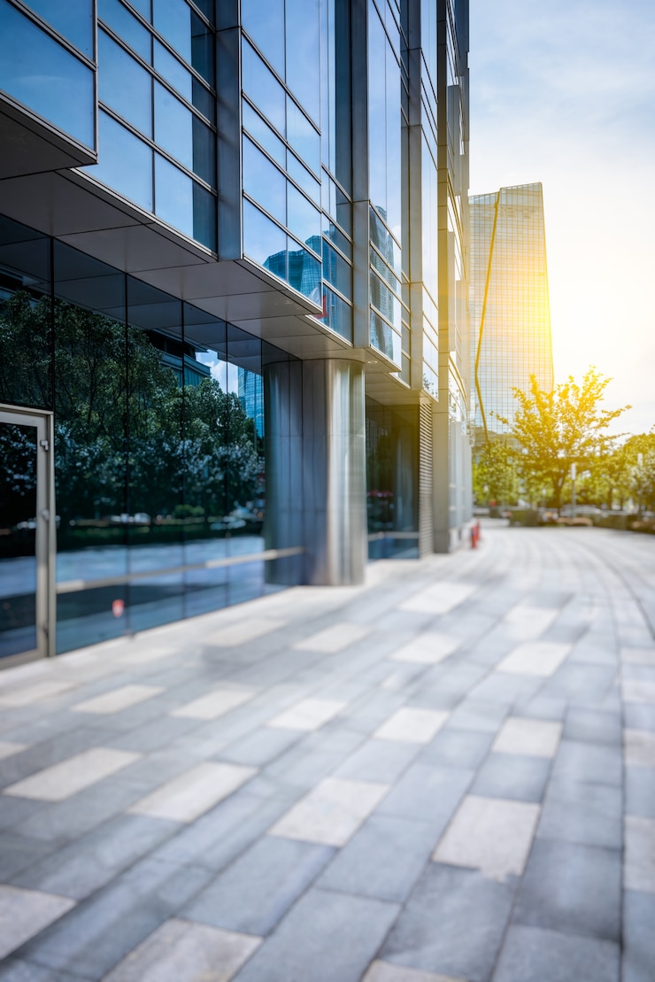 Free Photo view of city square