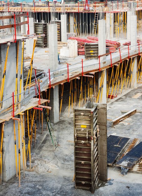 View of Construction work site