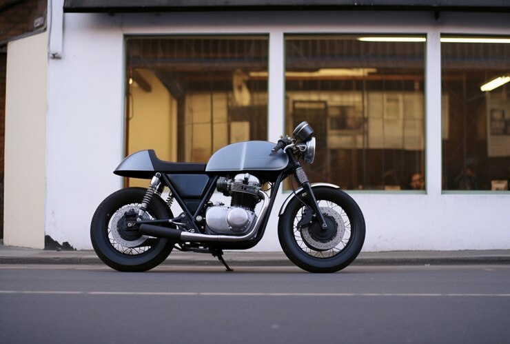 Free Photo view of cool motorcycle