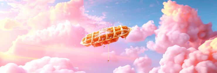 Free Photo view of delicious fantasy surreal street food
