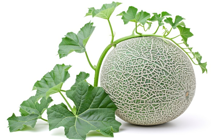 Free Photo view of delicious and healthy cantaloupe melon