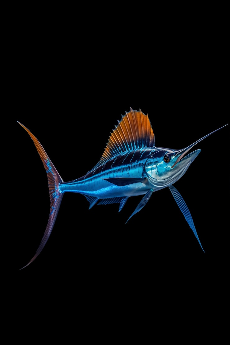 無料Photo シンプルな背景の魚の景色