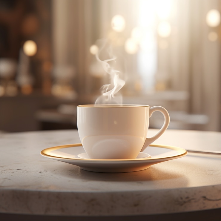 Free Photo view of fresh coffee cup