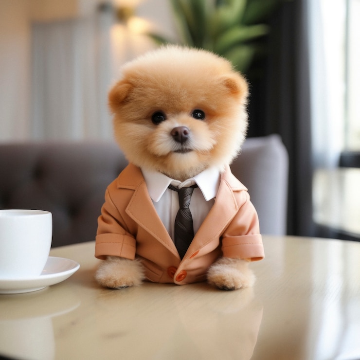 Free Photo view of funny animal