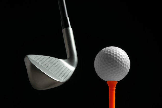 Free photo view of golf sport equipment