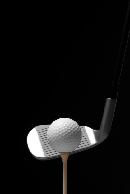 Free photo view of golf sport equipment