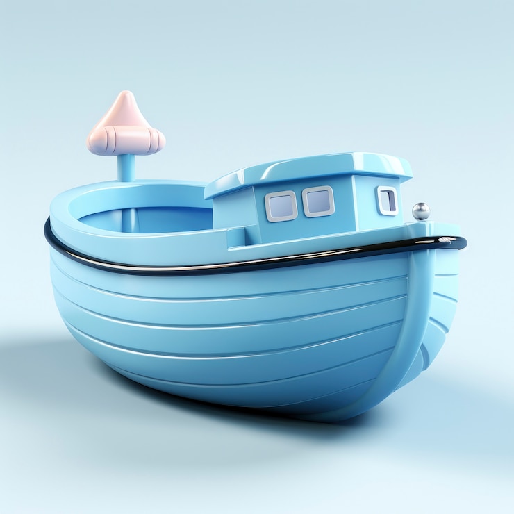 무료 Photo 그래픽 3d 보트 보기