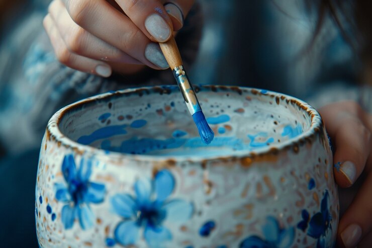 Free Photo view of hands engaged in do it yourself project