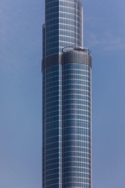 Вид на самую высокую башню в мире Бурдж-Халифа, Дубай, ОАЭ
