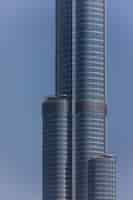 Free photo view to a highest tower in the world burj khalifa, dubai uae