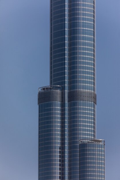  View to a highest tower in the world Burj Khalifa, Dubai UAE