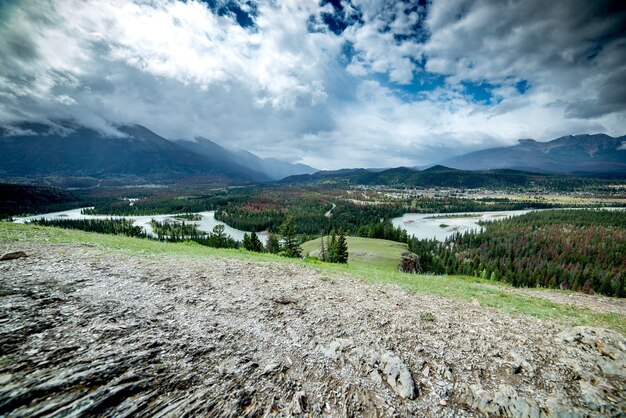 View over Jasper