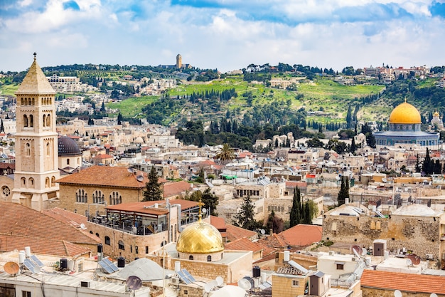 View of jerusalem old city Premium Photo