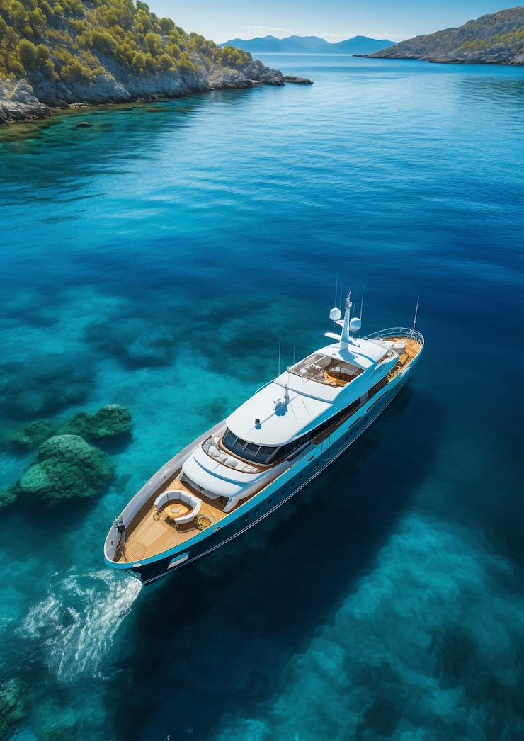 Free Photo view of luxurious cruise ship