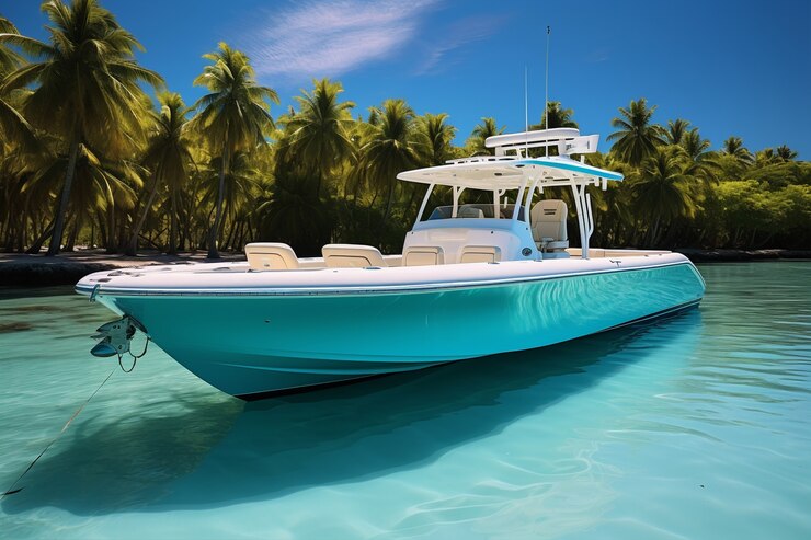 Free Photo view of luxurious yacht
