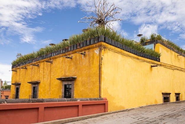 View of mexican architecture and culture