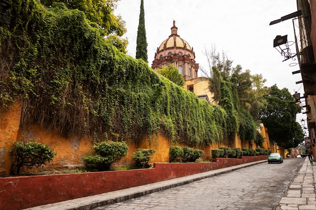 View of mexican architecture and culture