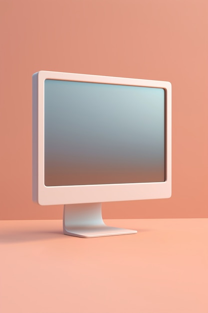 Free photo view of modern computer screen