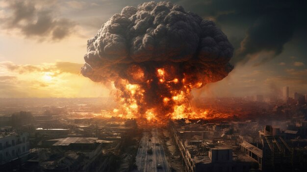 핵폭탄의 종말론적 폭발의 전망