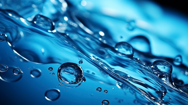 무료 사진 스플래시 효과가 있는 맑은 물의 전망